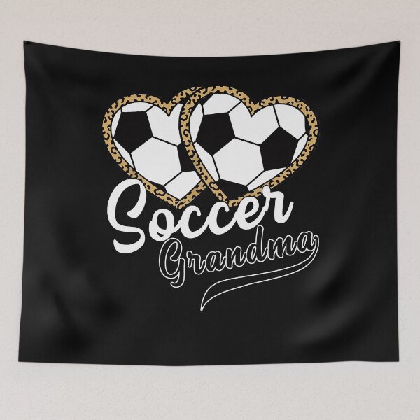 Item preview, Camiseta gráfica Leopard Heart Soccer Grandma designed and sold by LarryMBrown.