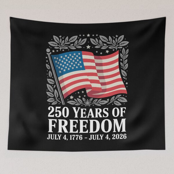 Item preview, 250 Years American Flag Anniversary USA 250th Birthday designed and sold by TyraYoung.