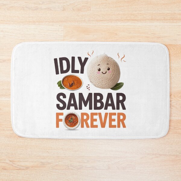 Item preview, Idly Sambar Forever Cute South Indian Breakfast Foodie designed and sold by Globalcitytees.