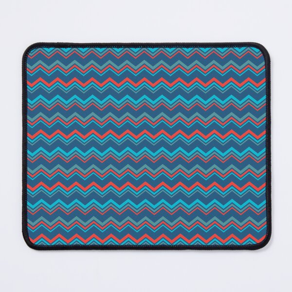 Item preview, Trendy Grid - Geometric Wavy Shape Pattern - Secret Santa Gifts designed and sold by RoyalStarsPatts.