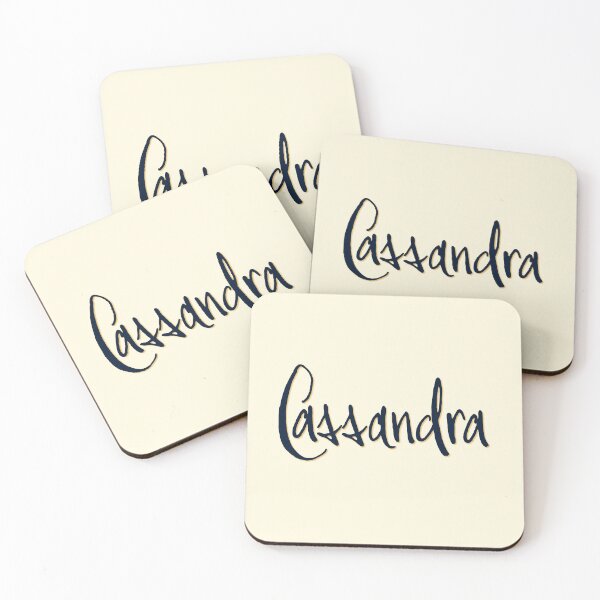 Item preview, CASSANDRA personalized type design designed and sold by CharlottePlaceArt.