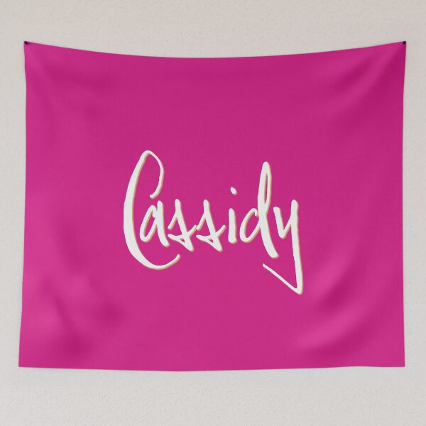Item preview, CASSIDY personalized type design designed and sold by CharlottePlaceArt.