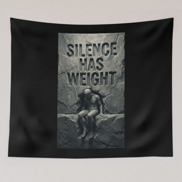 Item preview, Stoic Stone Sculpture Art designed and sold by Silence has weight.