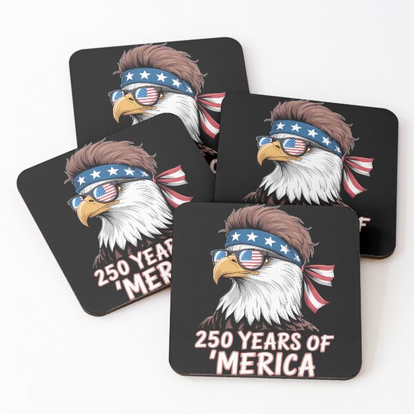 Item preview, 250 Years of Merica Eagle 250 Anniversary USA 4th of July designed and sold by TyraYoung.