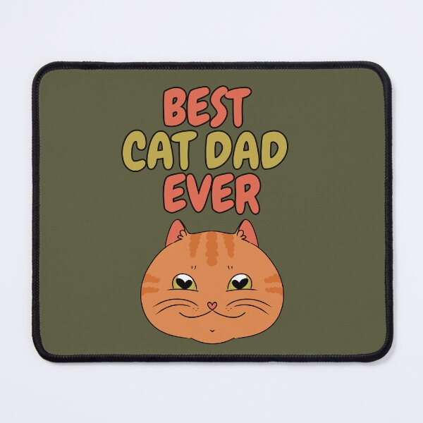 Item preview, BEST CAT DAD EVER Ginger Cat designed and sold by HugSomeNettles.