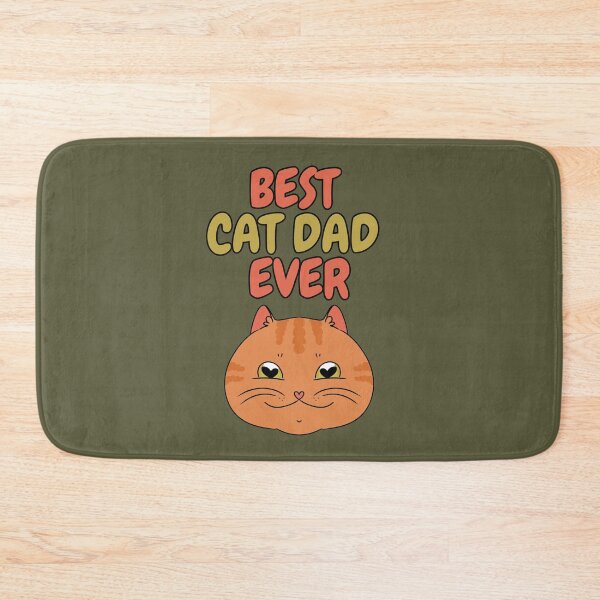 Item preview, BEST CAT DAD EVER Ginger Cat designed and sold by HugSomeNettles.