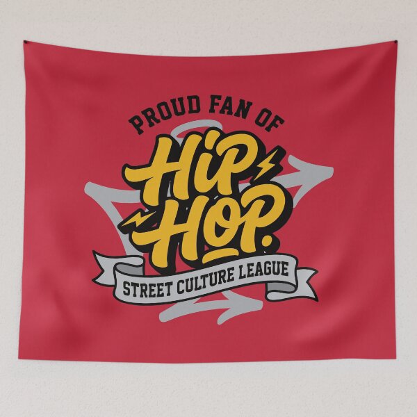 Item preview, Retro Hip Hop Script Street Culture League Vintage Gold Lettering designed and sold by Cozy-Old-Pub.
