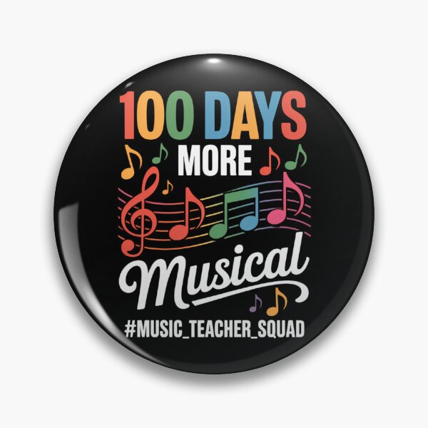 Item preview, 100 Days More Musical Music Teacher Squad 100th Day School designed and sold by sailorjessiArt.