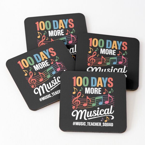 Item preview, 100 Days More Musical Music Teacher Squad 100th Day School designed and sold by sailorjessiArt.