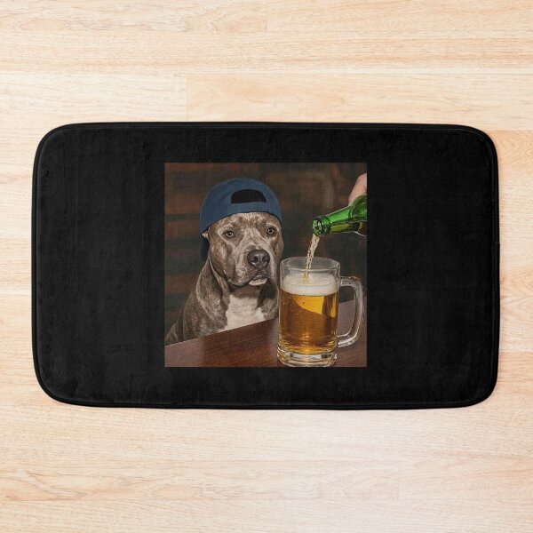 Item preview, Pit Bull Drinking Beer designed and sold by DillonHuerta.