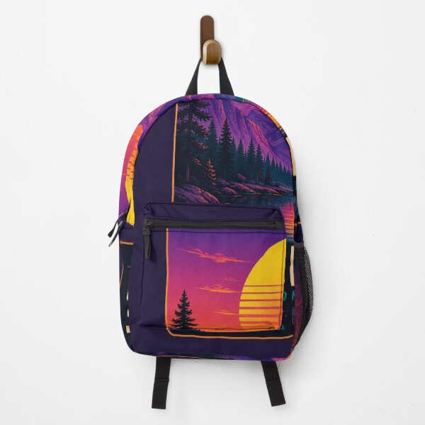 Item preview, Yosemite National Park Retro Sunset – Vintage Nature Travel Shirt designed and sold by ThreadTheory976.