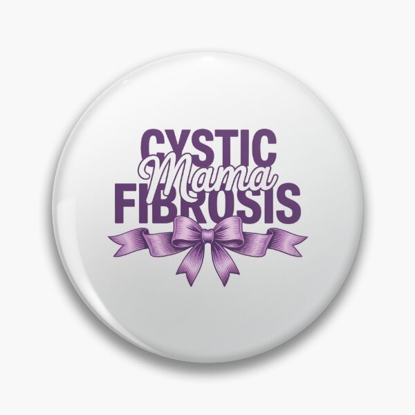 Item preview, Cystic Fibrosis Mama Purple Ribbon Awareness designed and sold by sailorjessiArt.
