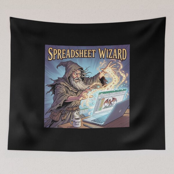 Item preview, Fantasy RPG Spreadsheet Wizard Casting Magic designed and sold by ryanguas.