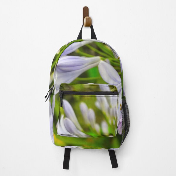 Item preview, Purple Agapanthus Lily macro flower bloom designed and sold by Kainicram.