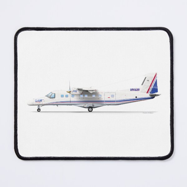 Item preview, DORNIER 228-202 VH-VJN GAM 2023 designed and sold by Grubby Fingers Aircraft Illustration.