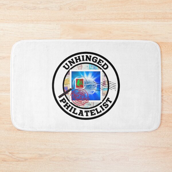 Item preview, The Unhinged Philatelist Promoting Metal Health Awareness. designed and sold by MPC-Mince-Pies.