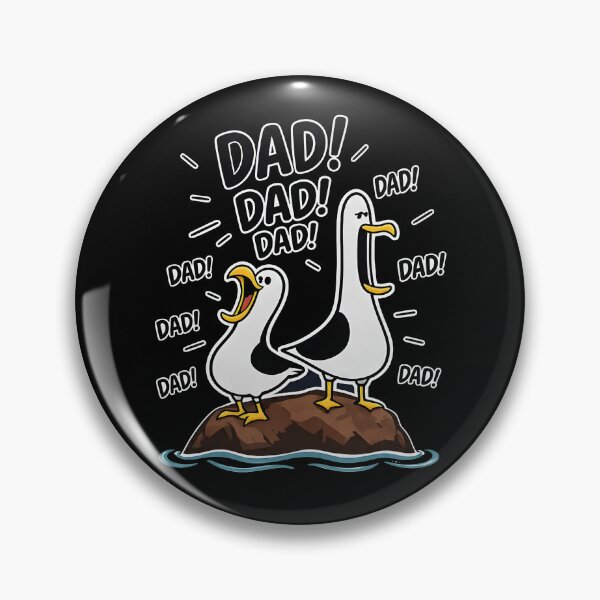 Item preview, Seagull Dad Dad Dad designed and sold by Chromarist.