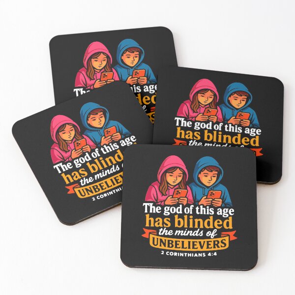 Item preview, 2 Corinthians 4:4 The god of this age has blinded the minds of unbelievers designed and sold by plushism.