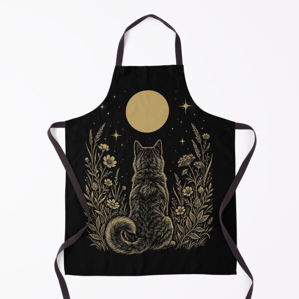 Item preview, Kai Ken Moon Night Flower Minimalist Boho Dog Lover designed and sold by DoodleTortle.