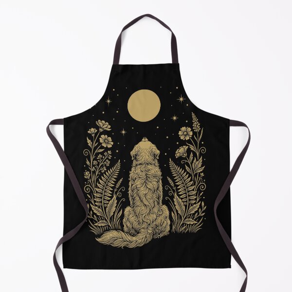 Item preview, Maremma Sheepdog Moon Night Flower Minimalist Boho Dog Lover designed and sold by DoodleTortle.