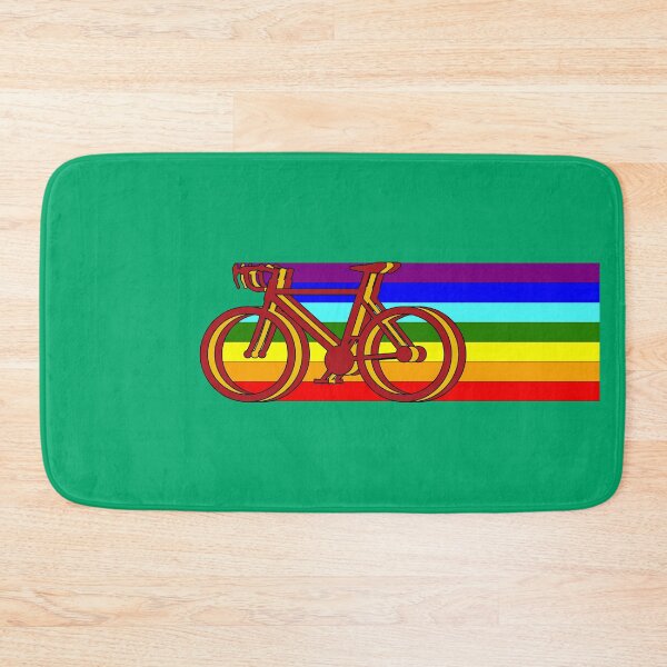 Item preview, spain cycling bike silhouette – vuelta a españa inspired mountain bike design with spanish flag colors designed and sold by rikyfreestyle.