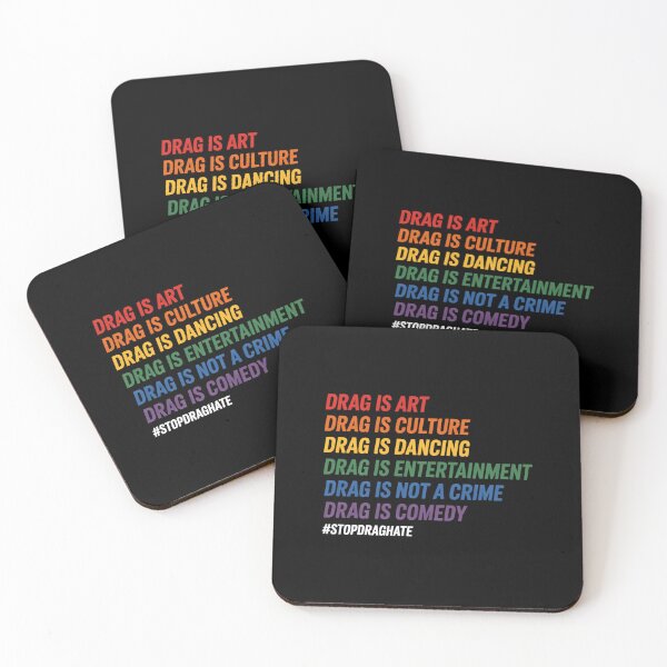 Item preview, Drag is Art Drag is Culture Drag is Not A Crime LGBT Pride designed and sold by sailorjessiArt.