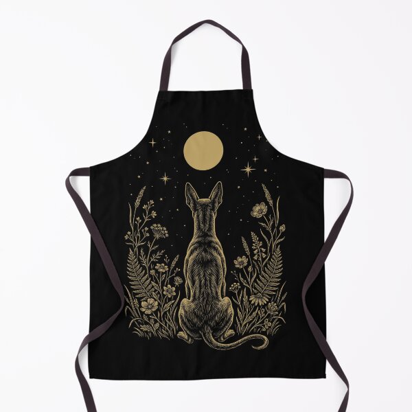 Item preview, Pharaoh Hound Moon Night Flower Minimalist Boho Dog Lover designed and sold by DoodleTortle.