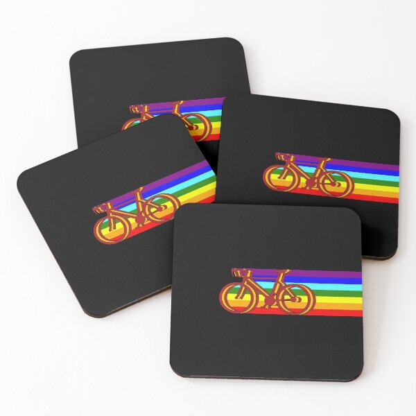 Aperçu de l'œuvre Vélo coloré aux couleurs du drapeau espagnol – un design arc-en-ciel harmonieux inspiré du voyage créée et vendue par rikyfreestyle.