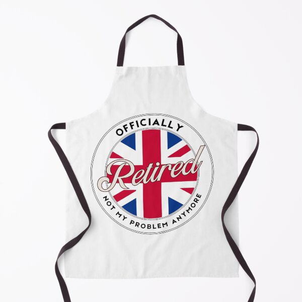 Item preview, Officially Funny Retired Union Jack Flag Gift UK designed and sold by TeeArtWorld.