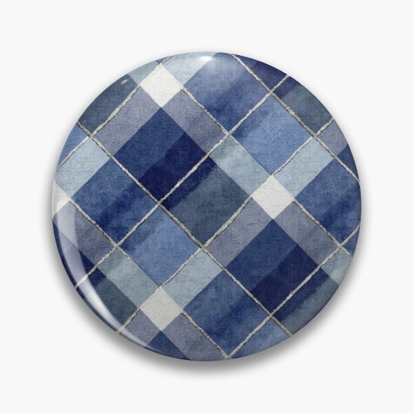 Item preview, Luxury Satin Blue Cross Stripes designed and sold by InkspiredCreation.