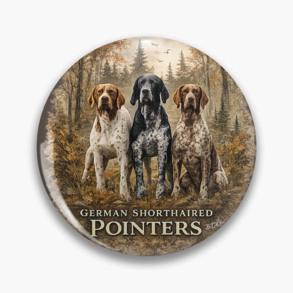 Item preview, German Shorthaired Pointer,  Hunting Dogs illustration  designed and sold by TammyHunterArt.
