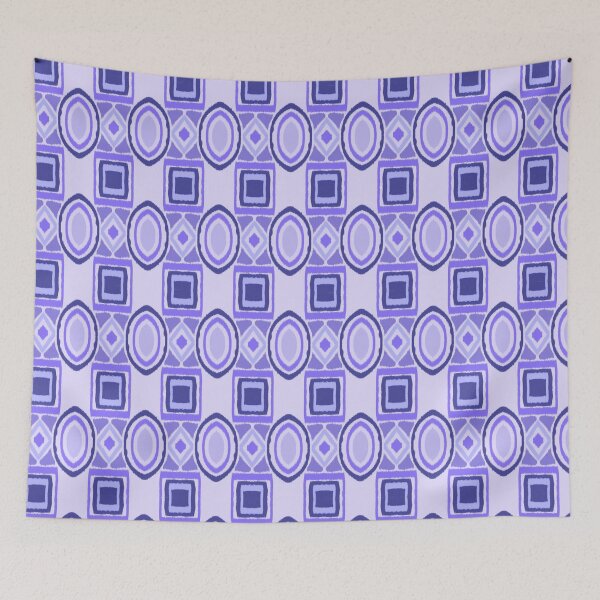 Item preview, Lavender Ikat seamless pattern designed and sold by Bloomiastudio.