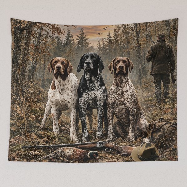 Item preview, German Shorthaired Pointer,  Hunting Dogs illustration  designed and sold by TammyHunterArt.