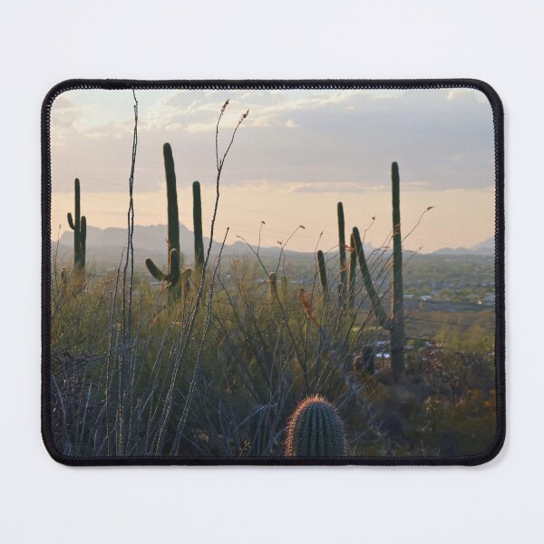 Item preview, Desert Sunset with Cacti designed and sold by Phakade's Photos.