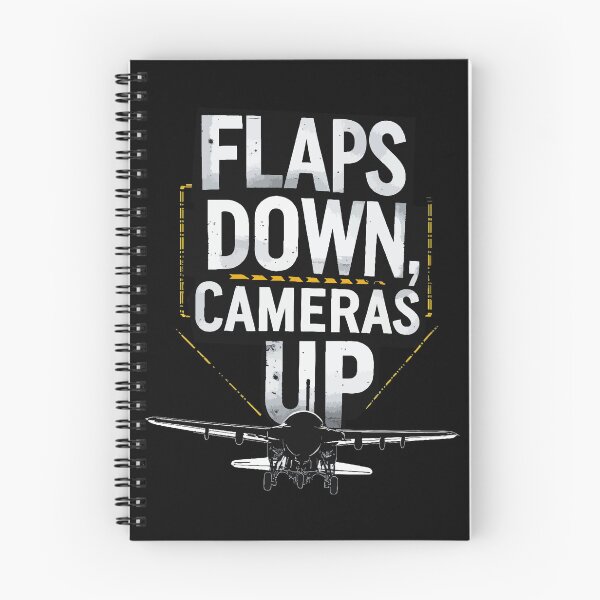 Item preview, Flaps Down Cameras Up | Aviation Photography Plane Spotter Art designed and sold by philippo artworks.