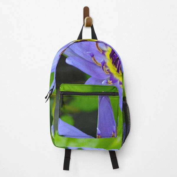 Item preview, Purple blue water lily pond bloom designed and sold by Kainicram.