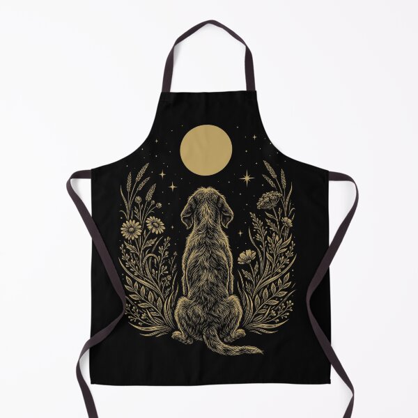 Item preview, Spinone Italiano Moon Night Flower Minimalist Boho Dog Lover designed and sold by DoodleTortle.