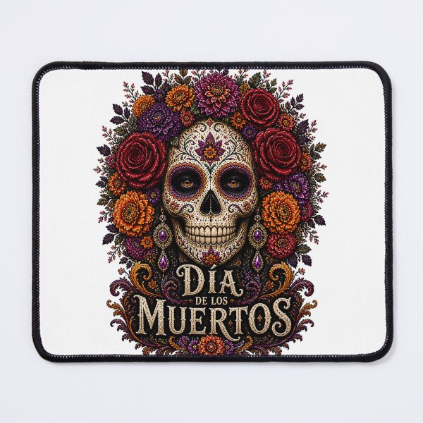Item preview, Floral Sugar Skull designed and sold by Art That Blooms.