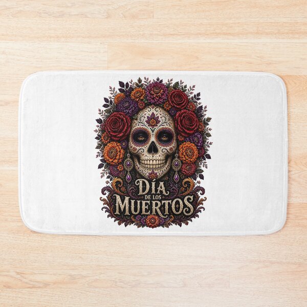 Item preview, Floral Sugar Skull designed and sold by Art That Blooms.