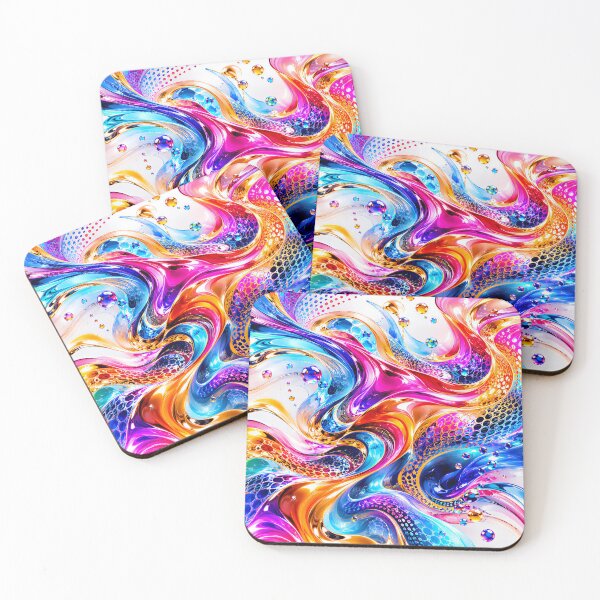 Item preview, Abstract Composition Characterized By Fluid designed and sold by KLERIKSTORE.