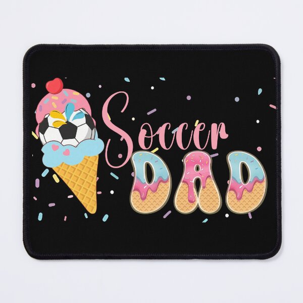 Item preview, Cute Soccer Dad Ice Cream Graphic designed and sold by LarryMBrown.