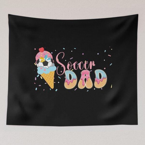 Item preview, Cute Soccer Dad Ice Cream Graphic designed and sold by LarryMBrown.