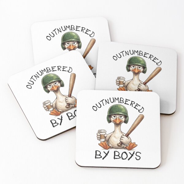 Item preview, Outnumbered By Boys Funny Goose With Baseball designed and sold by Randomera.