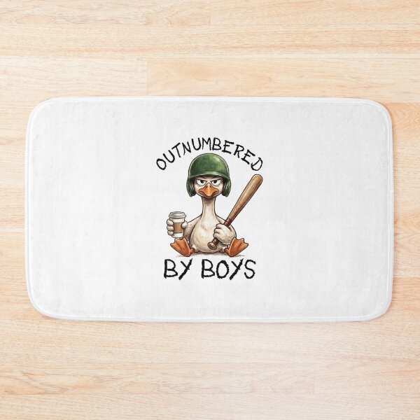 Item preview, Outnumbered By Boys Funny Goose With Baseball designed and sold by Randomera.