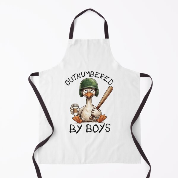 Item preview, Outnumbered By Boys Funny Goose With Baseball designed and sold by Randomera.