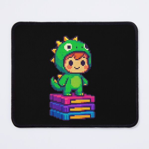 Item preview, Baby Dinosaur Pixel Art designed and sold by BhadzCheetah.