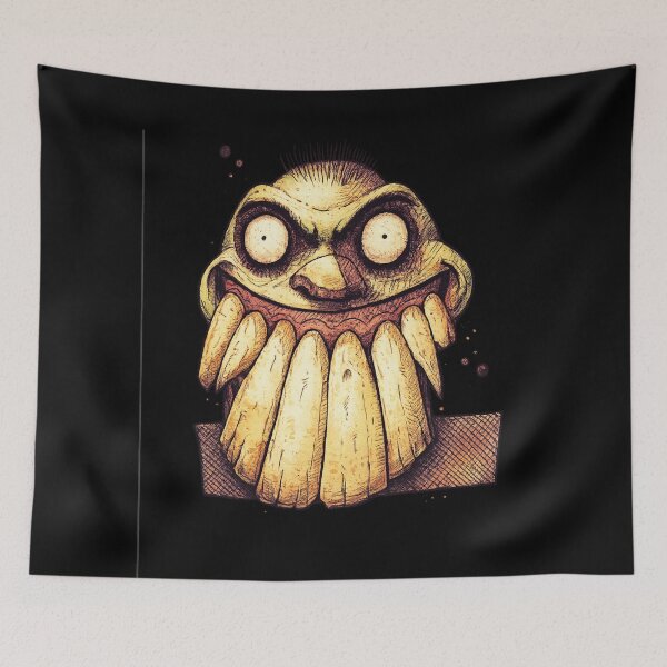 Item preview, Creepy Cute Monster - Funny Weird Wall Art Print Home Decor designed and sold by Cust-tshirts.