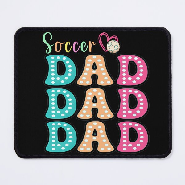 Item preview, Cute Soccer Dad Polka Dot Graphic designed and sold by LarryMBrown.