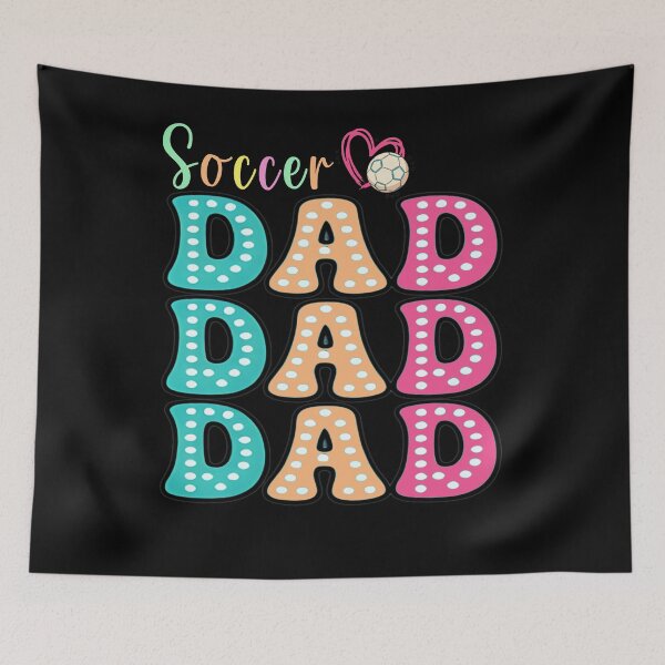 Item preview, Cute Soccer Dad Polka Dot Graphic designed and sold by LarryMBrown.