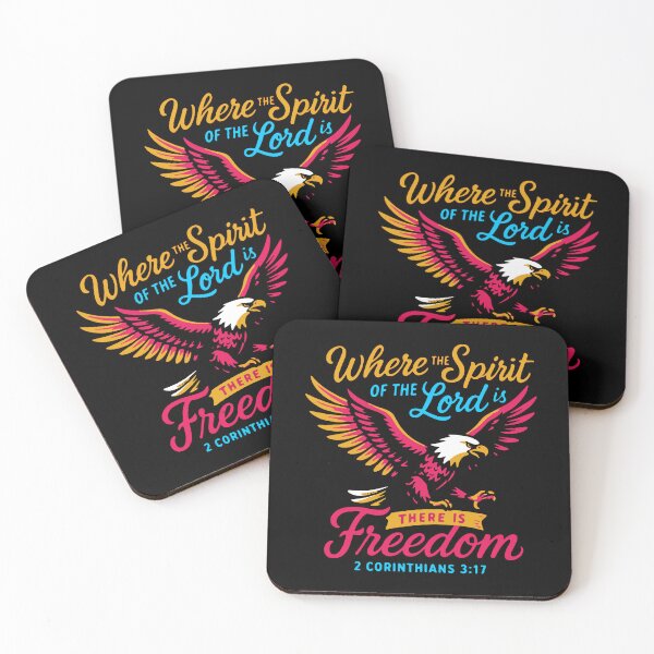 Item preview, 2 Corinthians 3:17 Where The Spirit Of The Lord Is There Is Freedom designed and sold by plushism.